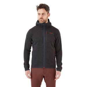 Rab Men's Quest Fleece Full Zip Hoody Anthracite Gray Medium
